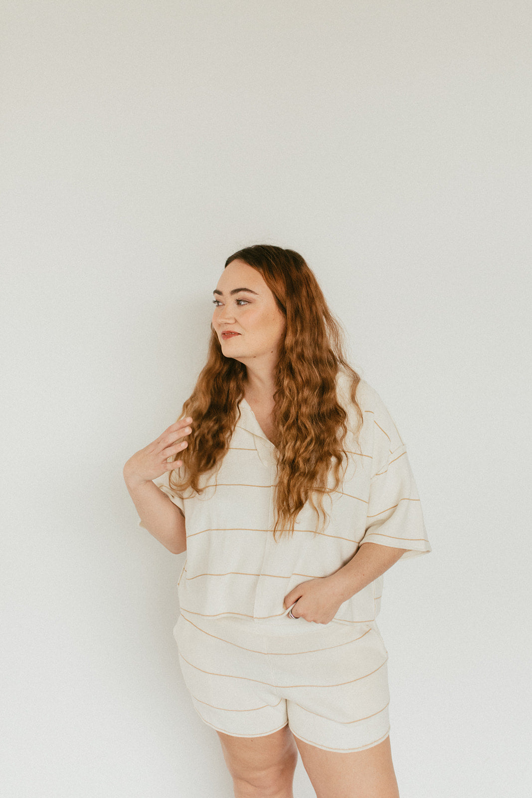 The Lamb Striped Knitted Top