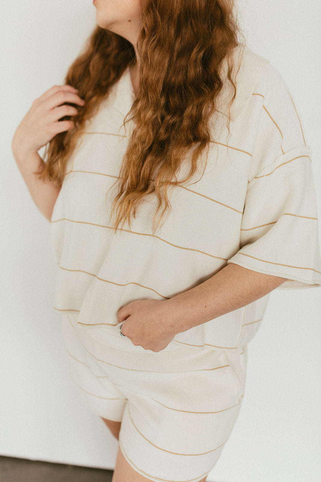 The Lamb Striped Knitted Top
