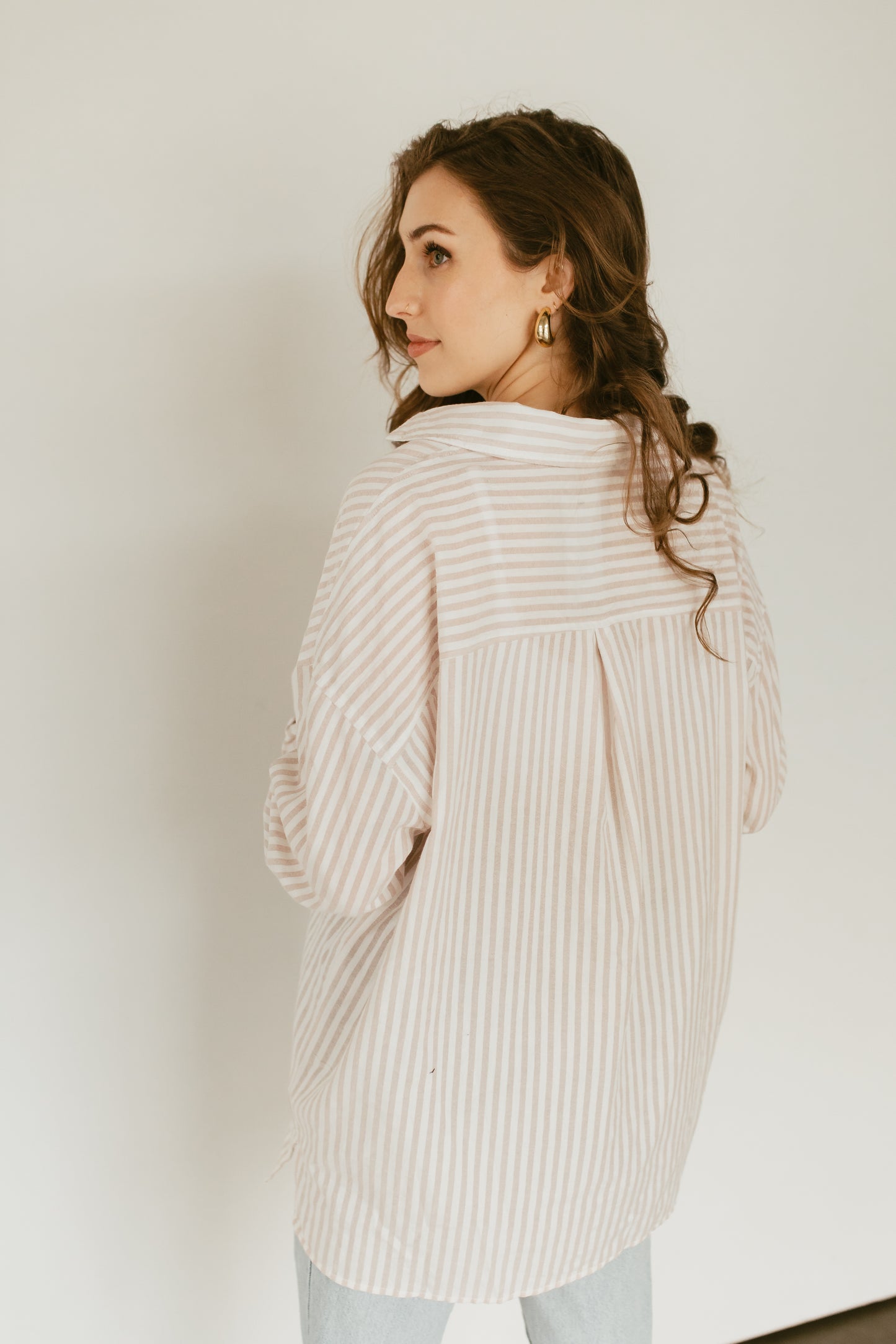 Abundance Button Down Top