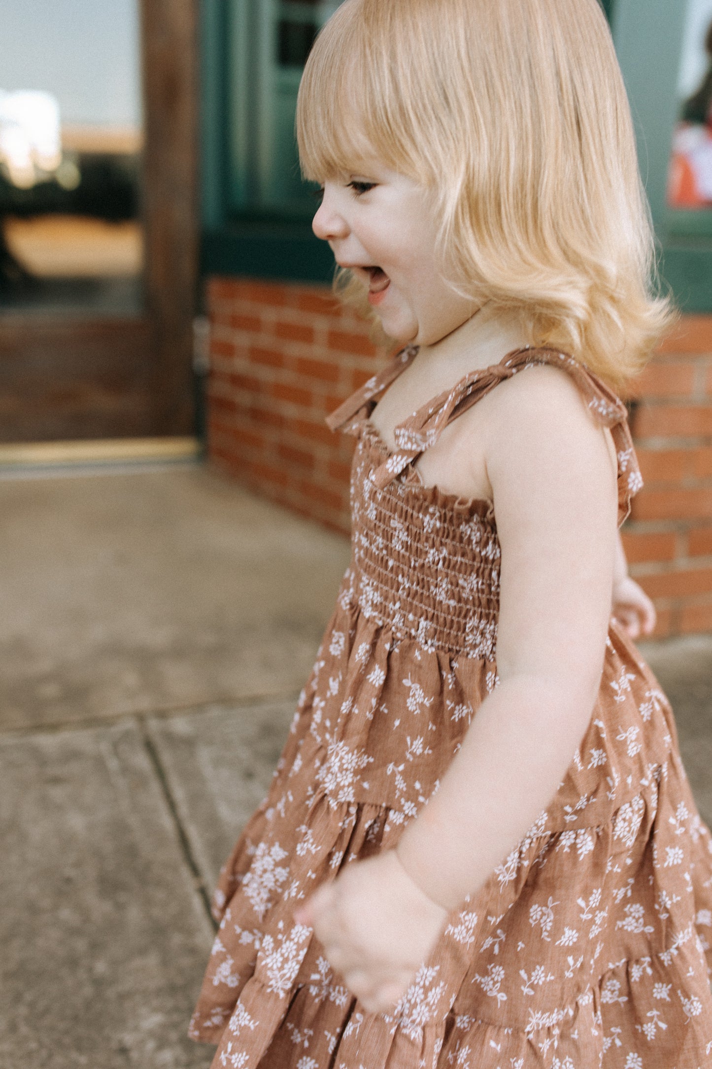 Endless Grace Floral Dress