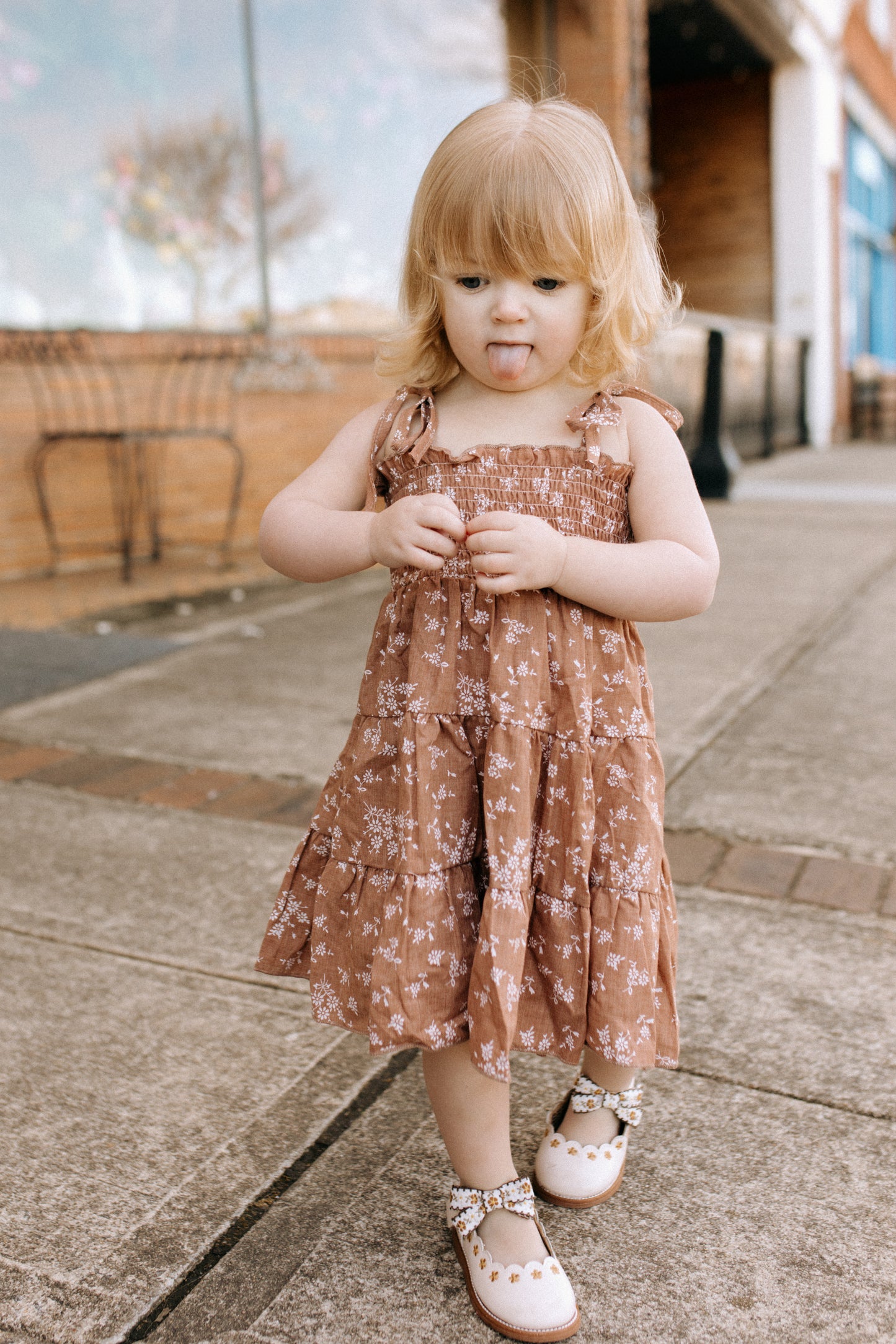 Endless Grace Floral Dress