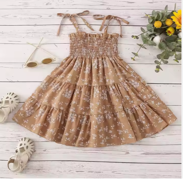 Endless Grace Floral Dress
